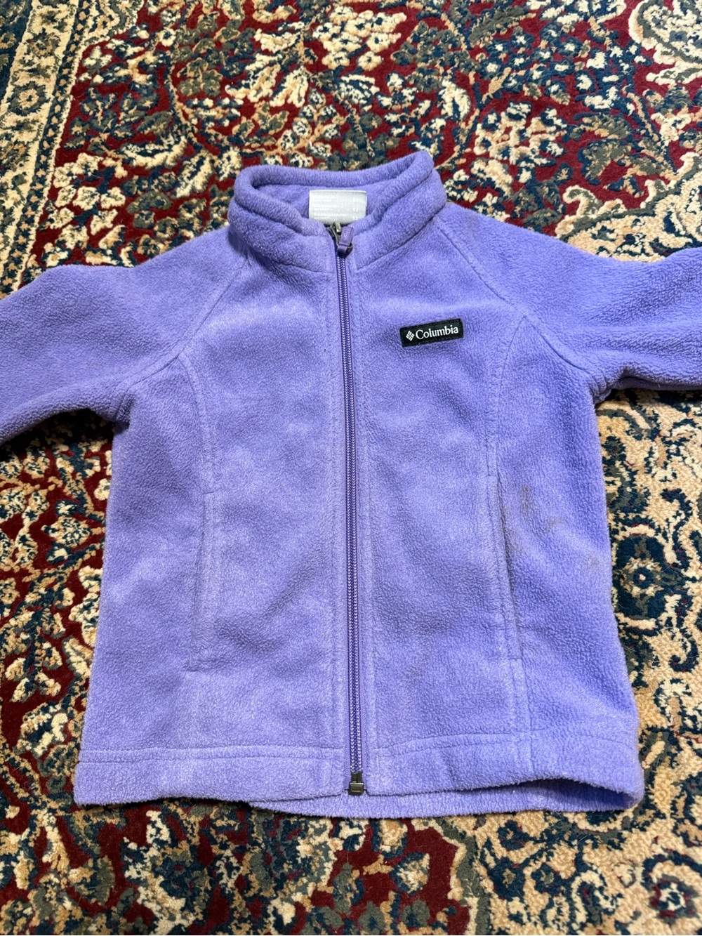 Columbia Purple Fleece Jacket
